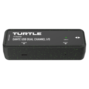Turtle AV Dante USB Dual Channel I/O Adapter